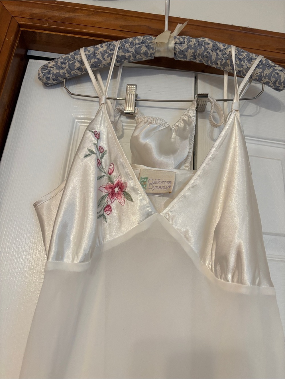 Vintage California Dynasty Lingerie Night Gown and Panty Set